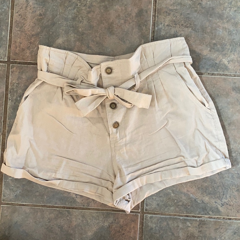 High waisted shorts